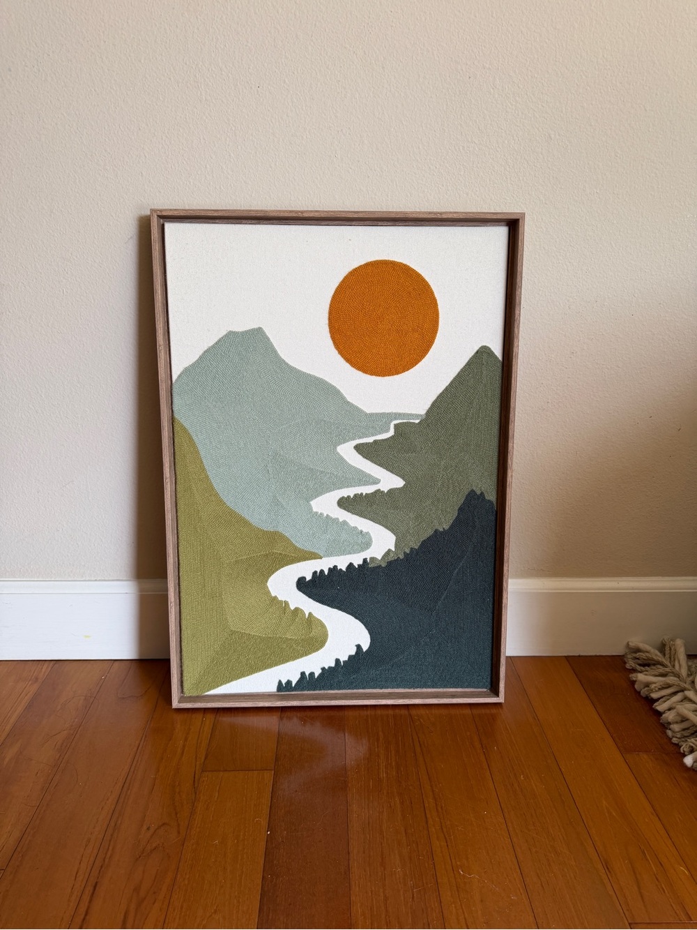 BP Home Textile Embroidered Woven Wall Art. 🧡
